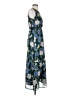 Merona 100% Polyester Floral Blue Cocktail Dress Size XS - photo 4