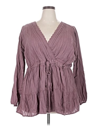 Torrid Long Sleeve Blouse (view 1)