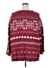 Ellos Hearts Burgundy Pullover Sweater Size 26 - 28 - photo 2