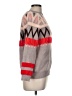 Renee C. Chevron-herringbone Gray Pullover Sweater Size M - photo 4