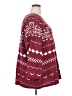 Ellos Hearts Burgundy Pullover Sweater Size 26 - 28 - photo 4
