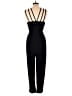 Bold Elements Solid Black Jumpsuit Size L - photo 2