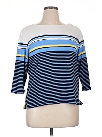 Sag Harbor 3/4 Sleeve Top (view 1)