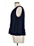 Gap Blue Sleeveless Blouse Size L - photo 5
