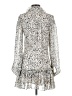 Buddy Love Animal Print Silver Casual Dress Size XS - photo 2