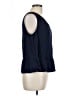 Gap Blue Sleeveless Blouse Size L - photo 4