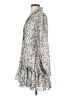 Buddy Love Animal Print Silver Casual Dress Size XS - photo 5