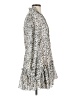Buddy Love Animal Print Silver Casual Dress Size XS - photo 4