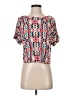 Ella Moss Pink Short Sleeve Blouse Size XS - photo 1