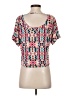 Ella Moss Pink Short Sleeve Blouse Size XS - photo 2