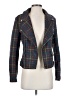 Signature 8 100% Polyester Plaid Blue Jacket Size S - photo 1