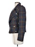 Signature 8 100% Polyester Plaid Blue Jacket Size S - photo 5