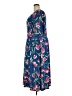 Leota Tropical Blue Casual Dress Size 3X - photo 5