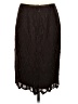 Etcetera 100% Cotton Brown Formal Skirt Size 4 - photo 2