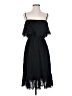 Express 100% Cotton Black Cocktail Dress Size S - photo 1