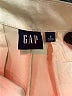 Gap 100% Polyester Gold Ivory Dress Pants Size 2 - photo 3