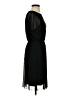 Pieces Solid Black Cocktail Dress Size S - photo 4