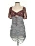 Free People 100% Polyester Floral Gray Cocktail Dress Size XS - photo 1