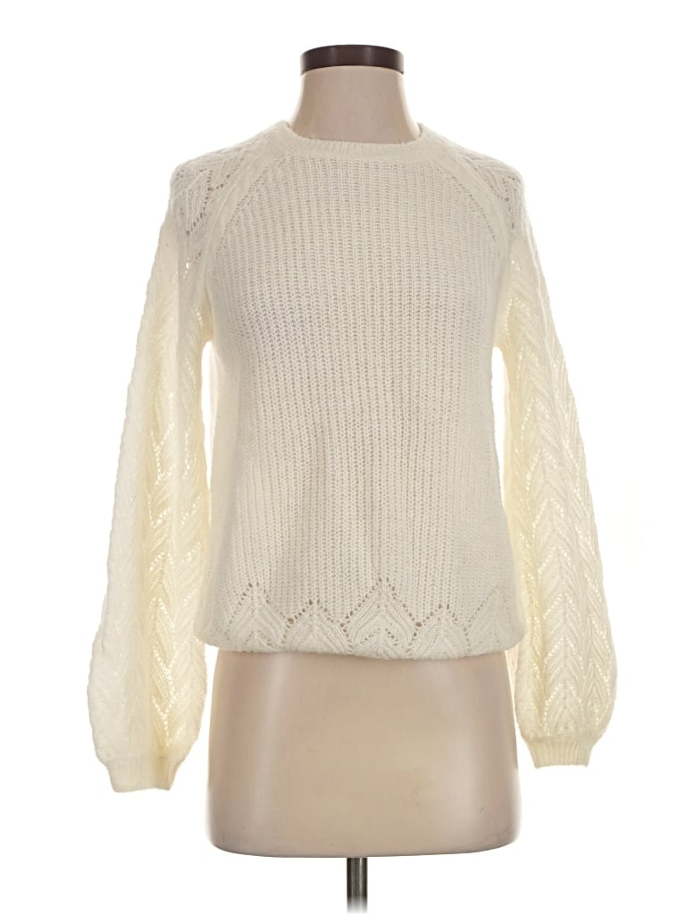 Pre-owned Hatley Pullover Sweater In Ivory