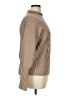 Catherine Malandrino Chevron-herringbone Tan Turtleneck Sweater Size XL - photo 4
