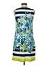 Eliza J Print Blue Casual Dress Size 2 - photo 2
