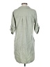 Versona Green 3/4 Sleeve Button-Down Shirt Size S - photo 2