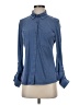 Columbia Blue Long Sleeve Button-Down Shirt Size S - photo 1