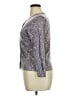 Garnet Hill 100% Wool Gray Long Sleeve Top Size XL - photo 5