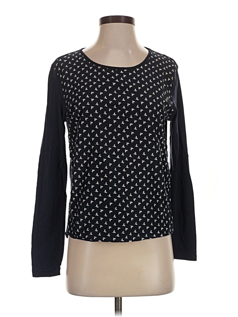 Pre-owned Maison Scotch Long Sleeve T-shirt In Black