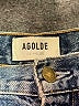 AGOLDE 100% Cotton Blue Jeans Size 25 waist - photo 4