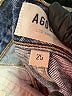 AGOLDE 100% Cotton Blue Jeans Size 25 waist - photo 6