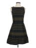 Alice + Olivia Stripes Black Casual Dress Size 4 - photo 1