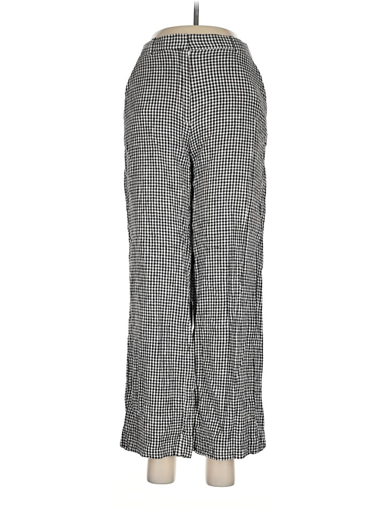 Pre-owned Abercrombie & Fitch Linen Pants In Gray