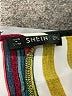 Shein Color Block Red Short Sleeve Blouse Size 2X - photo 7