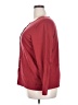August Silk Burgundy Long Sleeve Blouse Size 3X - photo 5