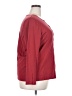 August Silk Burgundy Long Sleeve Blouse Size 3X - photo 4