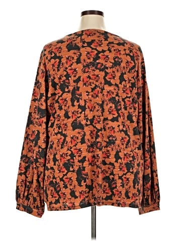 Bobeau Long Sleeve Blouse (view 2)