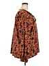 Bobeau Orange Long Sleeve Blouse Size 3X - photo 4