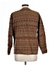 Woolrich 100% Lambswool Tweed Brown Wool Pullover Sweater Size L - photo 2