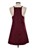 Abbeline Solid Burgundy Casual Dress Size S - photo 2