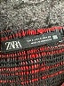 Zara Plaid Red Cocktail Dress Size S - photo 7