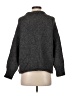 Zara Solid Gray Pullover Sweater Size S - photo 2
