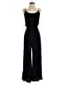 Eight Sixty 100% Polyester Solid Black Jumpsuit Size S - photo 1