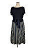 Leota Stripes Blue Casual Dress Size 16 (1) - photo 1