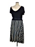 Leota Stripes Blue Casual Dress Size 16 (1) - photo 2