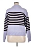 Ann Taylor Stripes Purple Pullover Sweater Size XL - photo 2