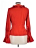 Metrostyle 100% Polyester Red 3/4 Sleeve Blouse Size 10 - photo 2
