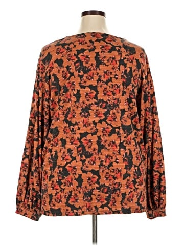 Bobeau Long Sleeve Blouse (view 2)
