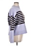 Ann Taylor Stripes Purple Pullover Sweater Size XL - photo 4