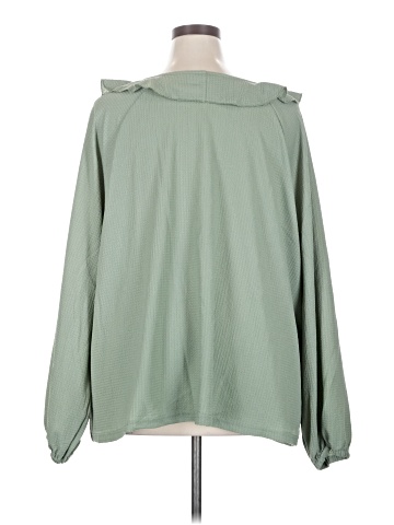 Ellos Long Sleeve Blouse (view 2)